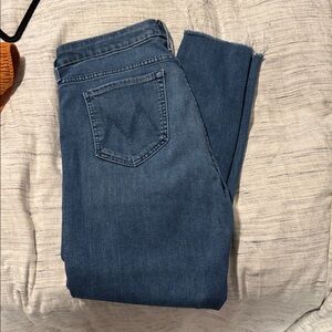 MOTHER Classic Blue Denim Jeans